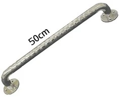 Sundo Vonios Turėklas - Nerūdijantis plienas 50 cm Ergonomiškas Neslystantis