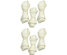 Šunų Skanėstai - Zolux Mazgotos Baltos Kaulo Formos 54g