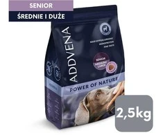 Šunų maistas - ADDVENA Power of Nature Senior Medium/Large ėriena 2.5kg