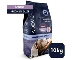 Šunų maistas - ADDVENA Power of Nature Senior Medium/Large ėriena 10kg
