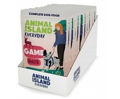 Šunų Maistas - ANIMAL ISLAND Everyday Game Šlapias Maistas Elnienos Skonio, 10x150g