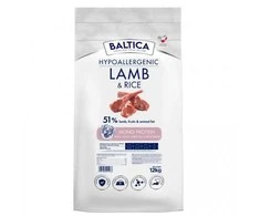 BALTICA Nutraceutic Hypoallergenic L/XL ėriena with ryžiai – sausas Maistas šunims – 12kg