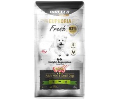 Šunų Maistas - BIOFEED Euphoria Fresh Adult Mini &amp; Small kalakutiena ėriena 2kg