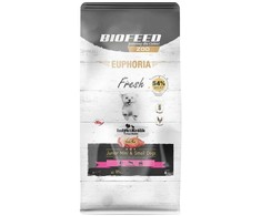 Šunų Maistas - BIOFEED Euphoria Fresh Junior Mini &amp; Small Kalakutiena su Triušiu 8kg