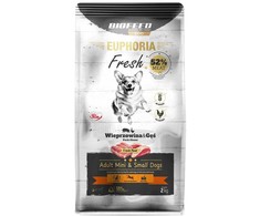 Šunų Maistas - BIOFEED Euphoria Fresh Mini &amp; Small Kiauliena su Žąsimi 2kg