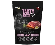 Šunų Maistas - BIOFEED Tasty Dogs Life Junior Veršiena 500g Drėgnas Maistas