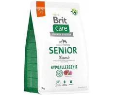 BRIT CARE Dog Senior su ėriena ir ryžiais 3kg