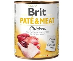 Šunų Maistas - Brit Vištienos Paté 800g