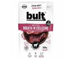 Šunų maistas - BULT Rich in Veal Wet Dog Food 500g Gluten-Free