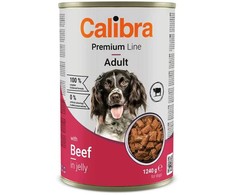 Šunų Maistas - Calibra Premium Line Suaugusiųjų Jautiena 1240g