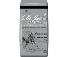 Šunų Maistas - DR JOHN Titanium Vištienos Sausas Šunų Maistas 15kg