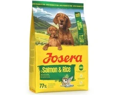 Šunų maistas - JOSERA Mother &amp; Puppy lašiša ir ryžiai 3kg