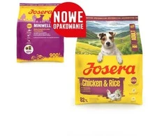 Šunų Maistas - JOSERA Suaugusių Mini Vištiena ir Ryžiai 900g