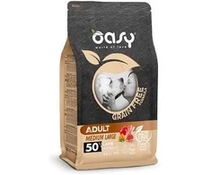 Šunų maistas - Oasy begrūdis Adult Medium/Large ėriena 12kg