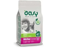 Šunų maistas - Oasy One Animal Protein Adult Small/Mini šerniena 2.5kg