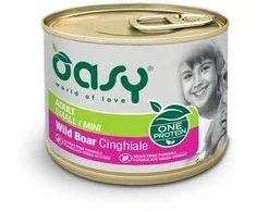 Šunų maistas - Oasy One Protein Adult Small/Mini šerniena 200g Grain-Free