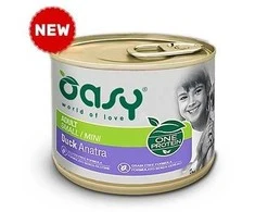 Šunų maistas - Oasy One Protein Adult Small/Mini antiena Wet 200g