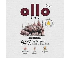 OLLO Plus Collagen Wild boar – drėgnas ėdalas šunims – 400g