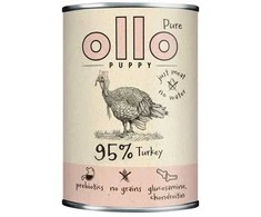 Šunų Maistas - OLLO Puppy Pure kalakutiena Wet 400g