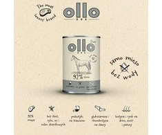 OLLO Pure Arklys – šlapias šunų maistas – 400g