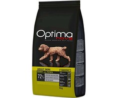 OPTIMANOVA Adult Mini Digestive triušiena & bulvės – sausas Maistas šunims – 6kg