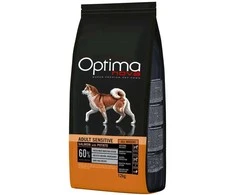 Optima Nova OPTIMANOVA Adult Sensitive lašiša & bulvės – sausas Maistas šunims – 12kg