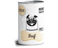 PAKA ZWIERZAKA Pepe jautiena - wet dog food - 400g