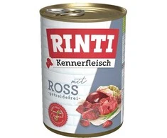 RINTI Kennerfleisch Horse – drėgnas ėdalas šunims – 400g