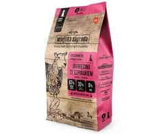 Šunų maistas - Wiejska Zagroda ėrienos su špinatais šuniukams 2kg
