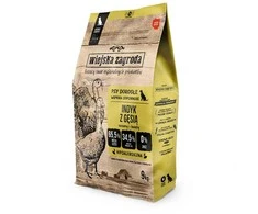 Šunų Maistas - WIEJSKA ZAGRODA Kalakutiena ir Žąsis M 9kg