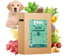 Šunų Maistas - ZOYA ColdPRO Elnių Sausas 9kg Be Glitimo 26% Baltymų