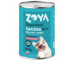 Šunų Maistas - ZOYA Superfood Kūdikių Antiena Drėgnas - 400g