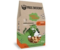 Šunų Priedas - PAKA ZWIERZAKA Samo Mięsko Shrimps Natural Gluten-Free 70g