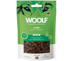 WOOLF minkšti ėrienos kubeliai šunims - skanėstas - 100 g