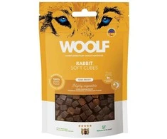 WOOLF minkšti triušio skonio kubeliai šunims – 100 g