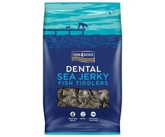 FISH4DOGS Dental Sea Jerky Fish Tiddlers - skanėstas šunims - 575g