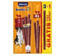 VITAKRAFT Beef Stick Beef - dog treat - 3+1