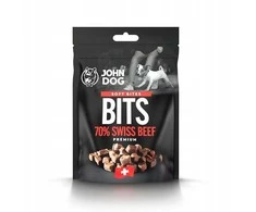 Šuo - JOHN DOG Minkšti kąsneliai jautiena 70% - 100g