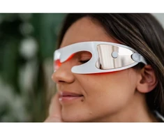 Sveikata ir Asmeninė Priežiūra - Beautifly Serene Eye LED Akiniai Su Masažu, Raudonos Šviesos Terapija, Mikrovirpėjimai