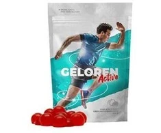 Sveikata ir asmeninė priežiūra - GELOREN Active Oranžinis Gummies (CONTIPRO, Joint Support, Collagen, Vitamin C)