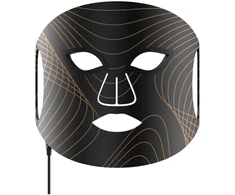 Sveikata ir Asmeninė Priežiūra - Lunni LED Veido Kaukė 7 Spalvos, Artimoji Infraraudonoji, 100 LED Lustų, Juoda