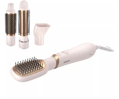 Sveikata ir asmeninė priežiūra - Philips BHA310/00 Oro formuotojas su 3 šildymo lygiais, 2 greičio nustatymais, jonų funkcija - Auksinė, Balta