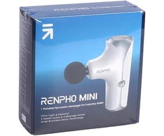 Sveikata ir asmeninė priežiūra - Renpho Massage Gun Mini (PEU-RP-GM173-WH, kompaktiškas, keli greičiai, balta)