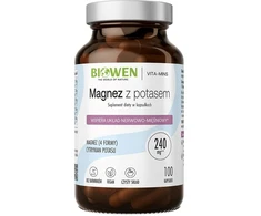 Sveikatos papildas - Biowen Magnis 4X Su Kalciu, 100 Kapsulių