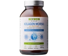Sveikatos papildas - Biowen Marine Collagen 3x Peptidai Powder, be glitimo, 225g