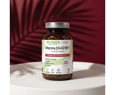 Sveikatos papildas - Biowen Vitaminai D3 + K2 MK-7, 90 Kapsulių, Be glitimo