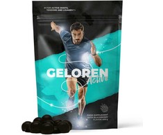 Sveikatos papildas - GELOREN Active Blackberry Gummies (CONTIPRO, 90 vnt, kolagenas, vitaminas C)