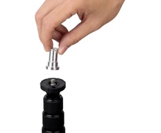 Šviesos stovas - Fotopro TR 02C 0,5–2,1 m 2kg juoda ir oranžinė