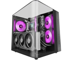 Tacens Kompiuterio korpusas - Mars Gaming MC-INFINIOLITE Midi Tower ATX, USB 3.2, Juoda