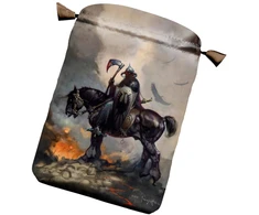 Taro kortų krepšelis - Lo Scarabeo Frazetta satininis kortų dėklas, įvairiaspalvis